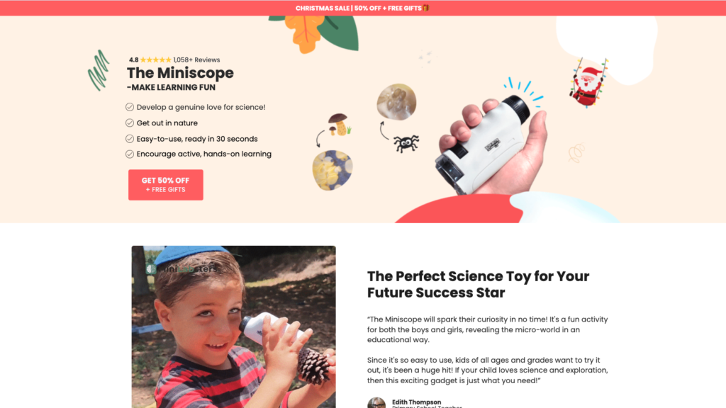 MiniLabster Funnel | Funnelish